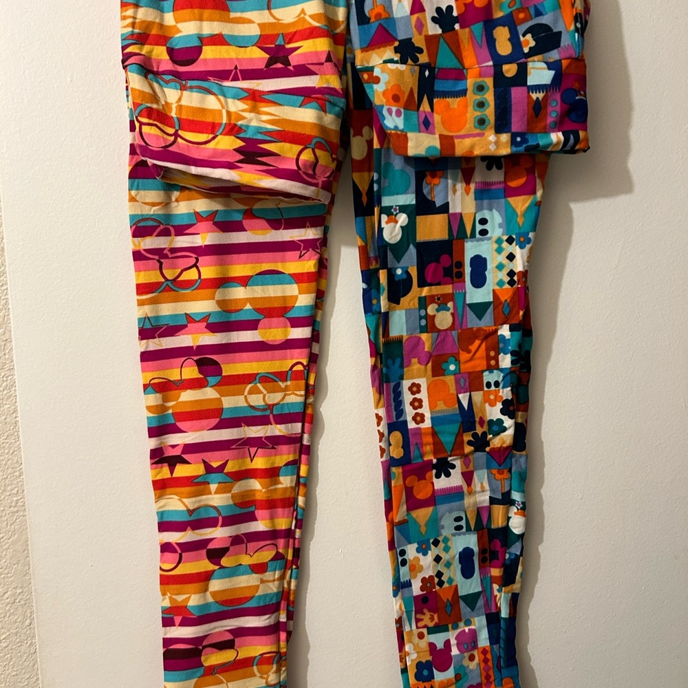 Disney LuLaRoe Minnie Mouse Leggings One Size